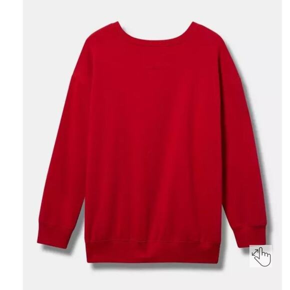 Torrid 1 (1X 14/16) Home Alone Christmas Movie Cozy Fleece Pullover Sweatshirt - Picture 3 of 3
